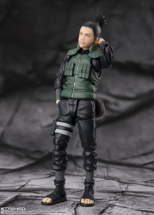 Bandai Tamashii Naruto Shikamaru Nara (Brilliant Strategist) SHF Action Figure