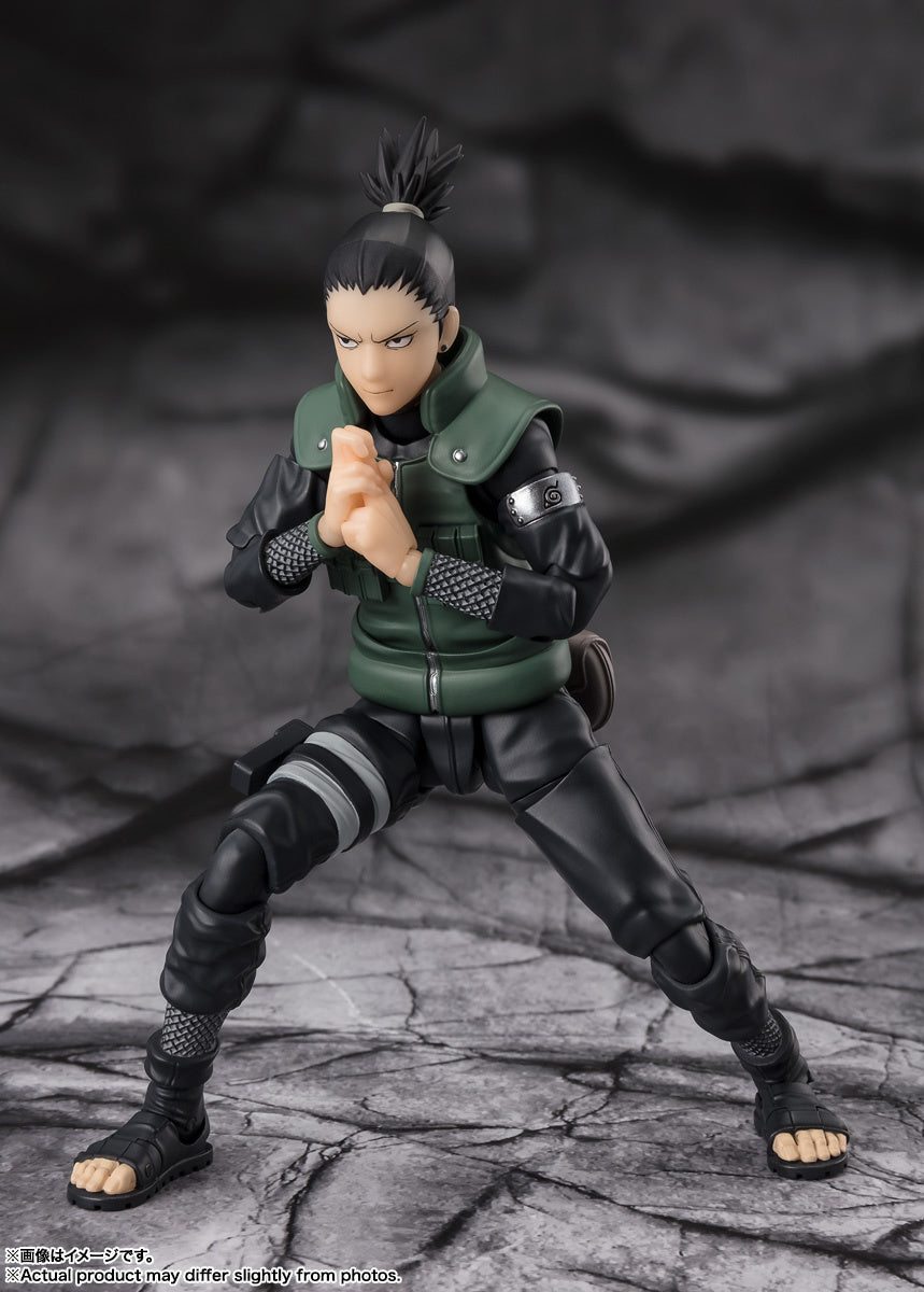 Bandai Tamashii Naruto Shikamaru Nara (Brilliant Strategist) SHF Action Figure