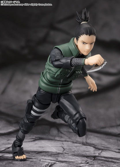 Bandai Tamashii Naruto Shikamaru Nara (Brilliant Strategist) SHF Action Figure