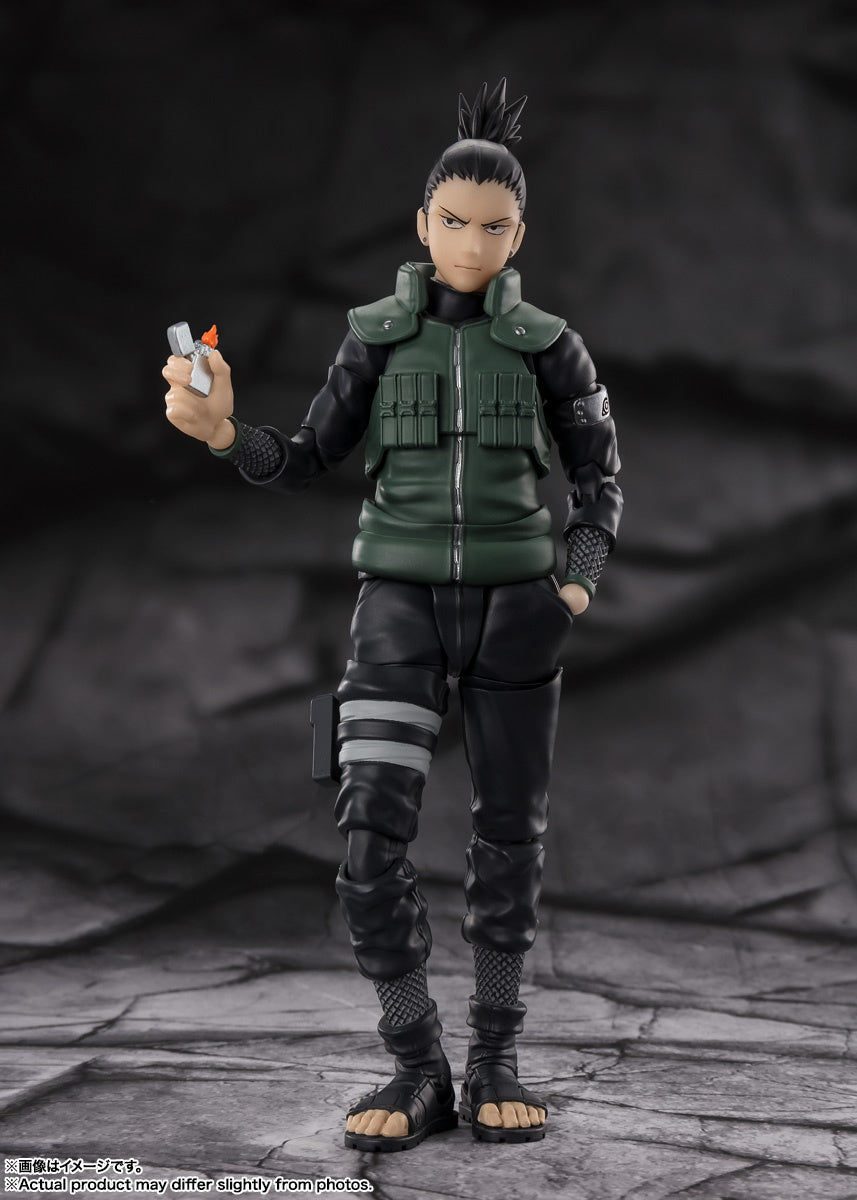 Bandai Tamashii Naruto Shikamaru Nara (Brilliant Strategist) SHF Action Figure