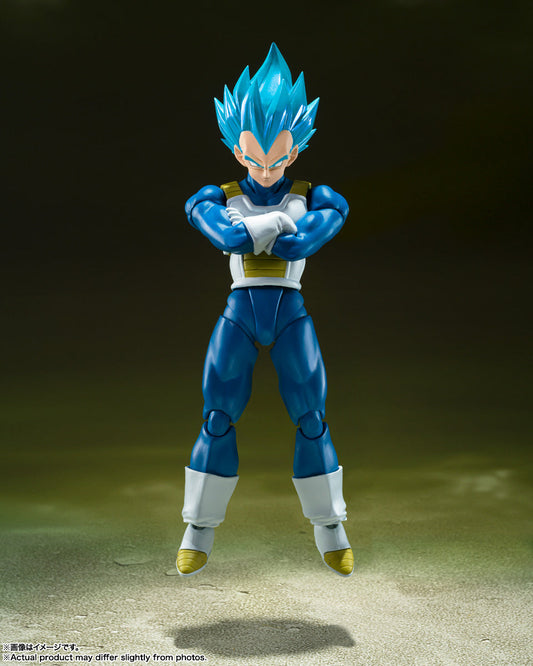 Bandai Tamashii Nations S.H. Figuarts Dragon Ball Super Saiyan God Super Saiyan VEGETA- The Pride of Saiyans
