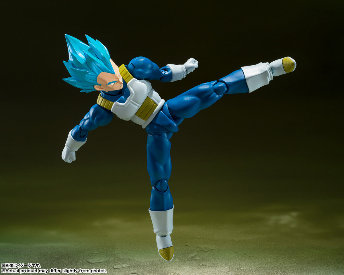 Bandai Tamashii Nations S.H. Figuarts Dragon Ball Super Saiyan God Super Saiyan VEGETA- The Pride of Saiyans