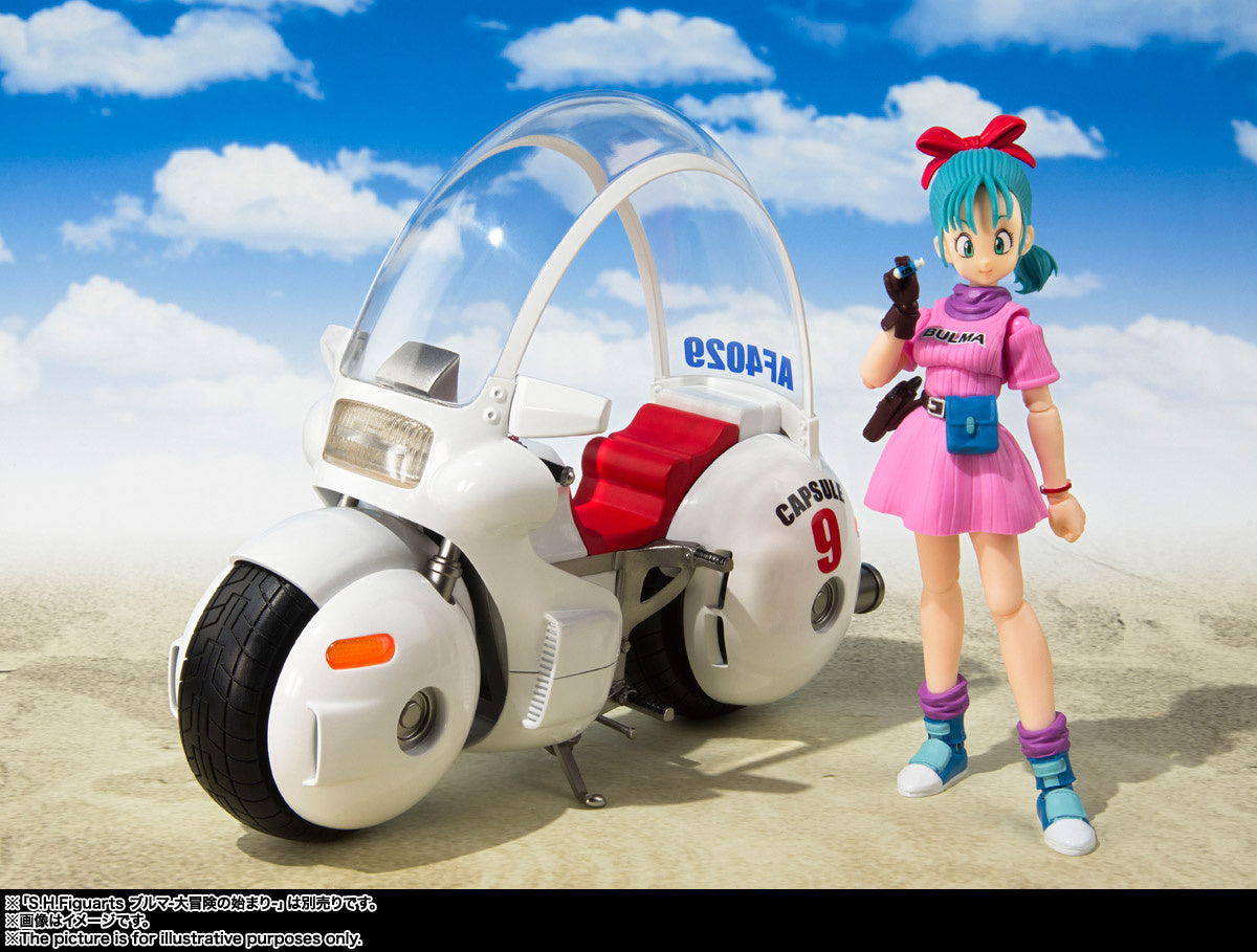 Bandai Tamashii Nations S.H. Figuarts Dragon Ball Bulma's Motorcycle -Hoipoi Capsule No.9- (Reissue)