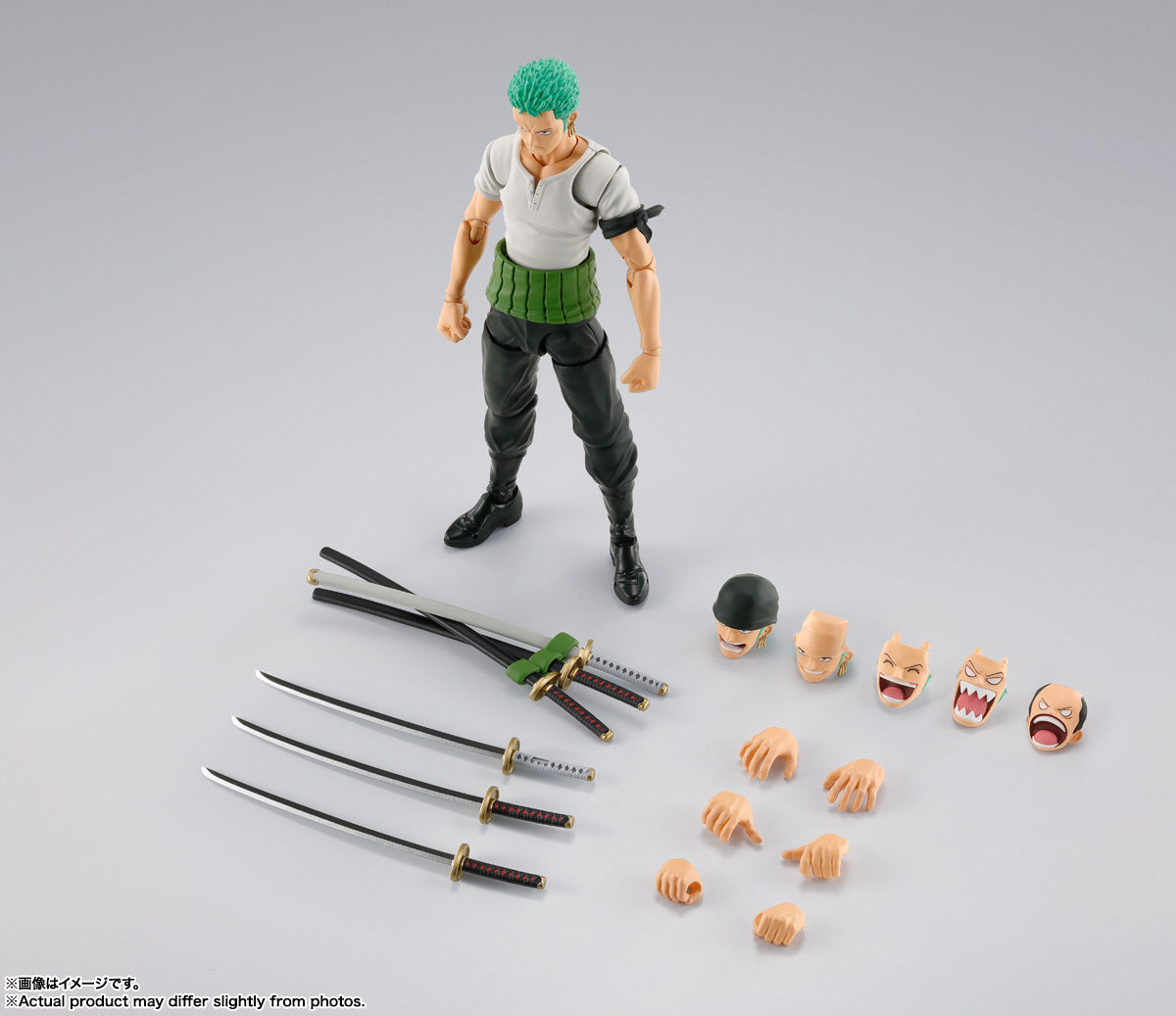 Bandai Tamashii One Piece Roronoa Zoro (Romance Dawn) SHF Action Figure
