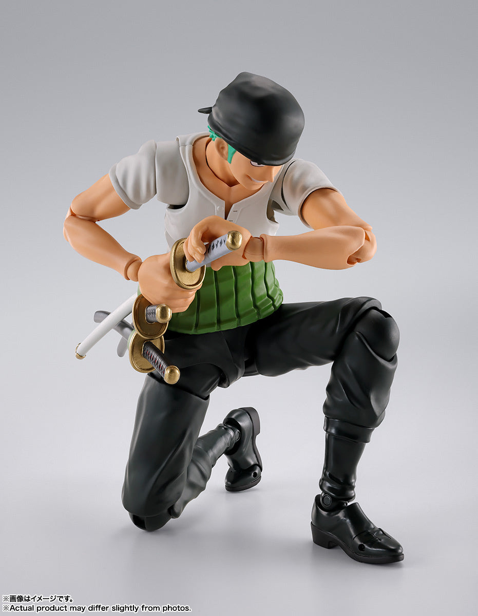 Bandai Tamashii One Piece Roronoa Zoro (Romance Dawn) SHF Action Figure