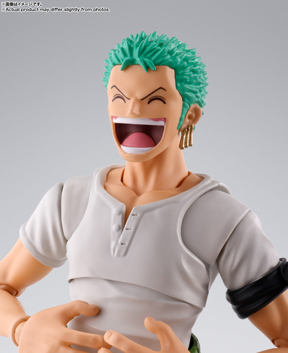 Bandai Tamashii One Piece Roronoa Zoro (Romance Dawn) SHF Action Figure
