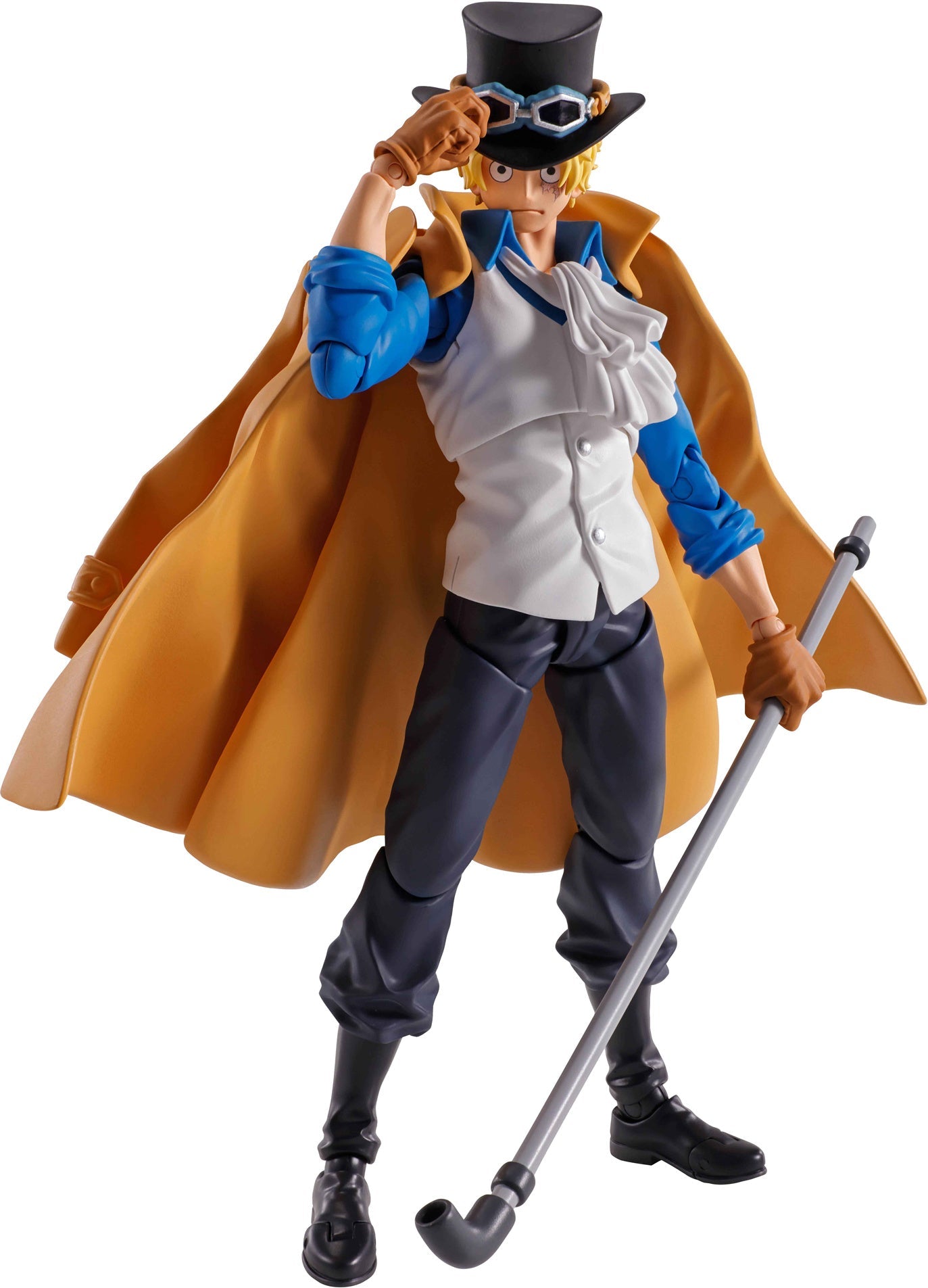 Bandai Tamashii One Piece Sabo Revolutionary Army Chief Of Staff SHF Action Figure