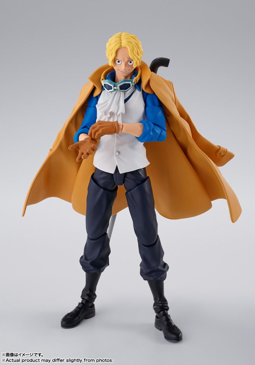 Bandai Tamashii One Piece Sabo Revolutionary Army Chief Of Staff SHF Action Figure