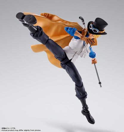 Bandai Tamashii One Piece Sabo Revolutionary Army Chief Of Staff SHF Action Figure