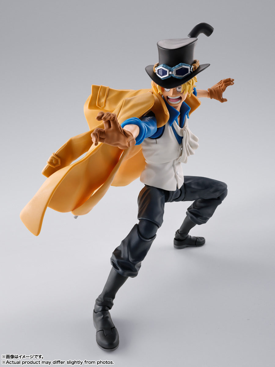 Bandai Tamashii One Piece Sabo Revolutionary Army Chief Of Staff SHF Action Figure