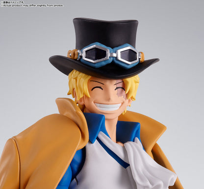 Bandai Tamashii One Piece Sabo Revolutionary Army Chief Of Staff SHF Action Figure