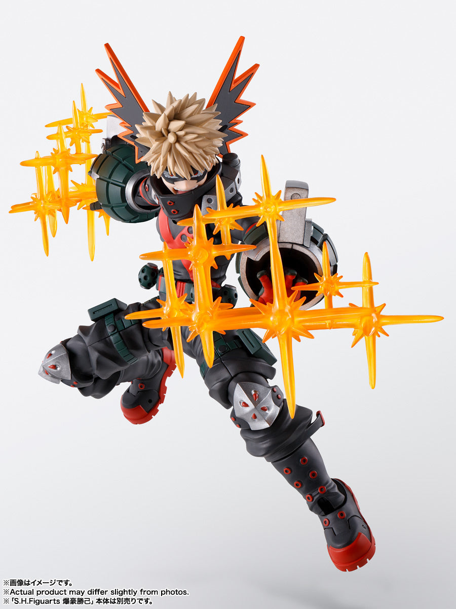 Bandai Tamashii SHF My Hero Academia Izuku Midoriya & Katsuki Bakugo Plus Ultra Optional Parts Set
