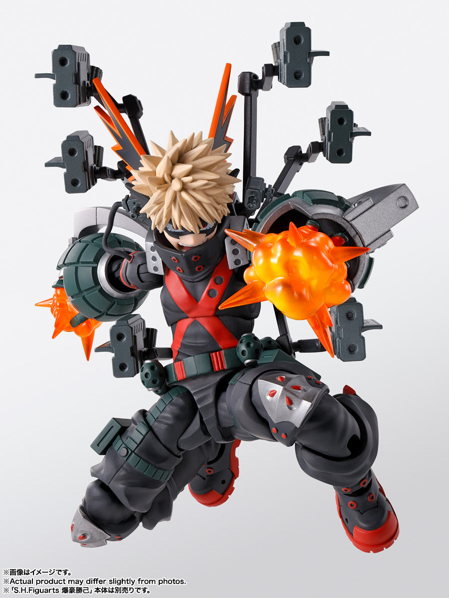 Bandai Tamashii SHF My Hero Academia Izuku Midoriya & Katsuki Bakugo Plus Ultra Optional Parts Set