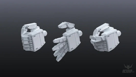 Bandai Builders Parts BPHD-07: 1/100 MS Hand 01 (EFSF) - Model Kits Accessories