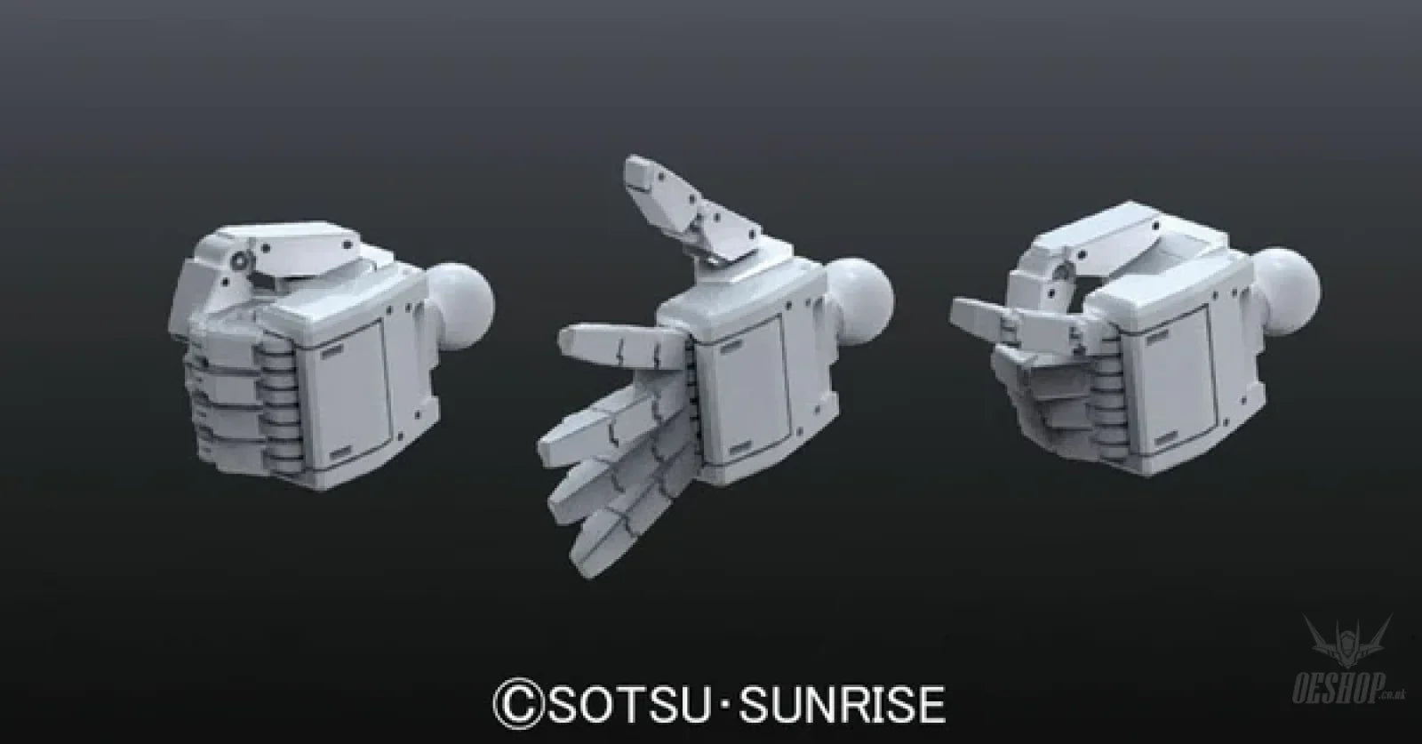 Bandai Builders Parts BPHD-22: MS Hand 03 (EFSF: S Size) Model Kits Accessories