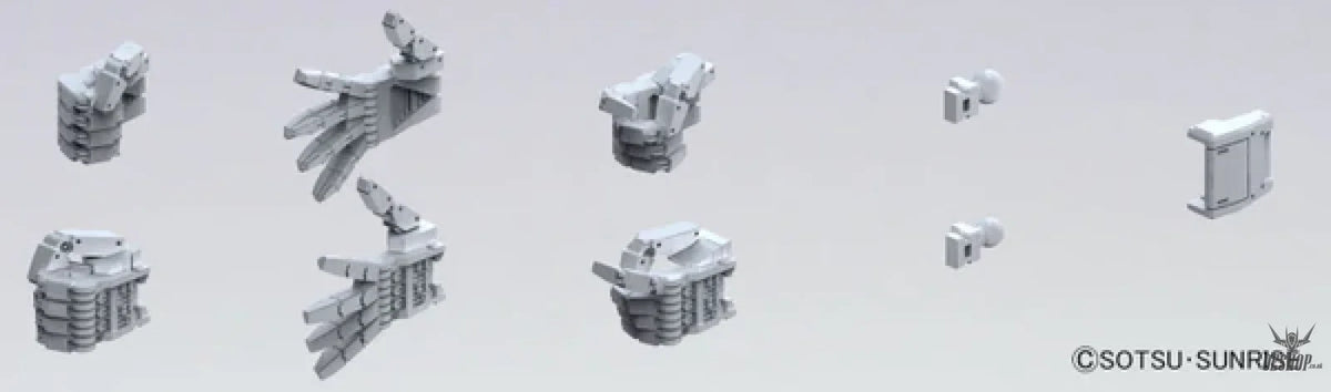 Bandai Builders Parts BPHD-23: MS Hand 04 (EFSF: L Size) Model Kits Accessories