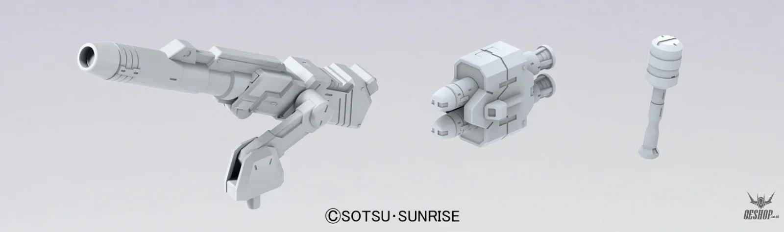 Bandai Builders Parts BPHD-29: MS Cannon 01 Model Kits Accessories