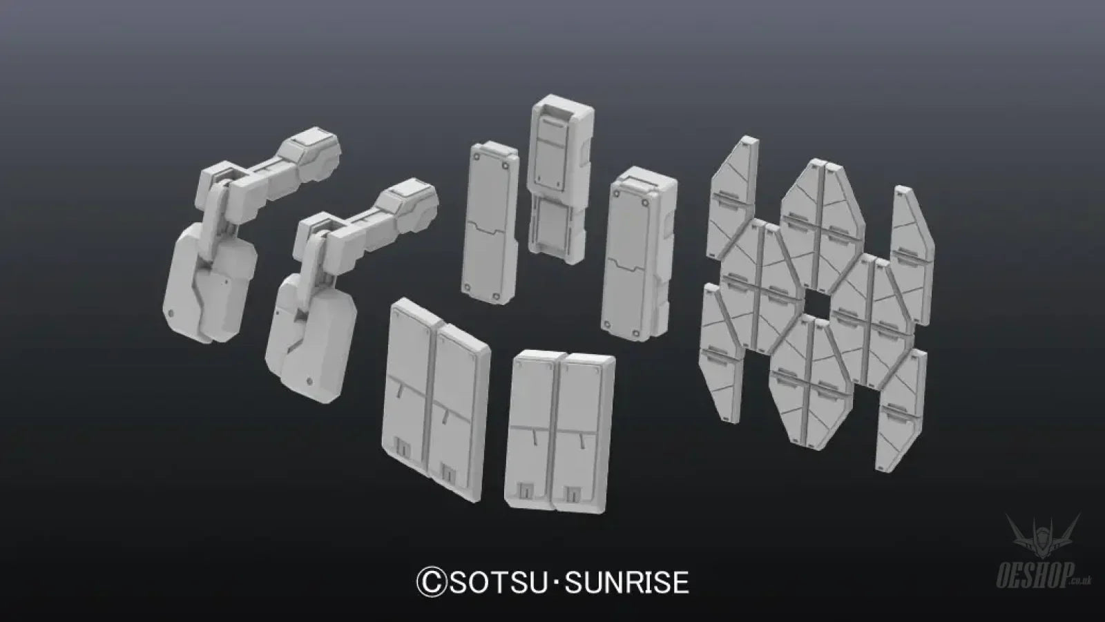 Bandai Builders Parts BPHD-33: MS Armor 01 Model Kits Accessories