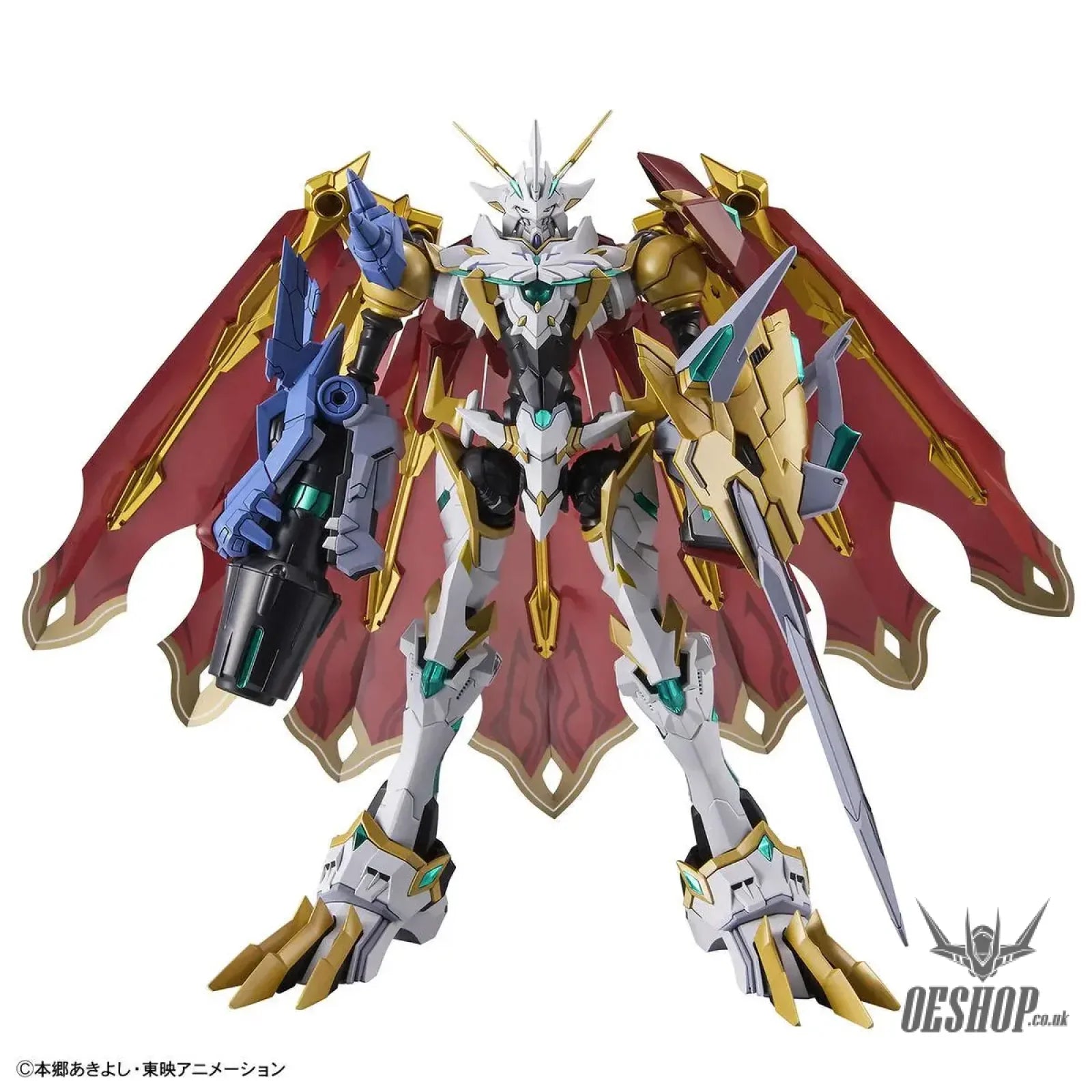 Bandai Figure Rise Standard Amplified Omnimon (X Antibody) Scale Model Kits