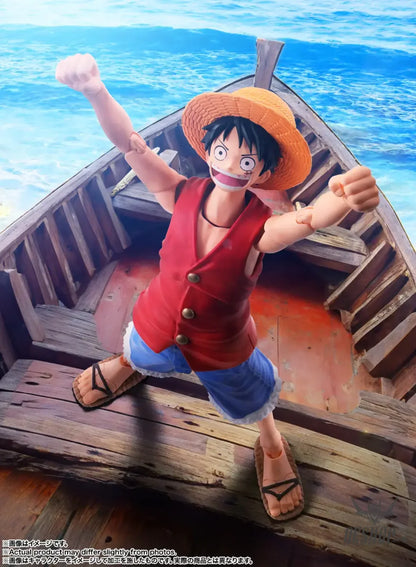 Bandai Tamashii S.H.Figuarts One Piece Monkey D. Luffy - Romance Dawn - (Reissue) Action & Toy Figures