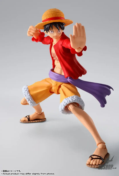 Bandai Tamashii S.H.Figuarts One Piece Monkey D. Luffy (The Raid on Onigashima) Action & Toy Figures