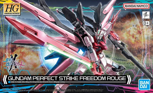 1/144 HGGBM 08 Gundam Perfect Strike Freedom Rouge (Gundam Build Metaverse)