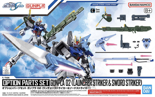 1/144 Gundam Option Parts Set Gunpla 02 (Launcher Striker & Sword Striker)