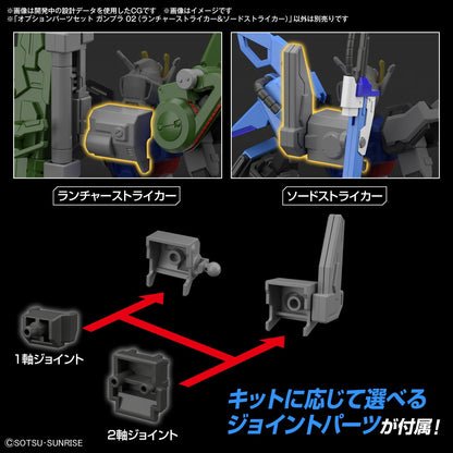 1/144 Gundam Option Parts Set Gunpla 02 (Launcher Striker & Sword Striker)