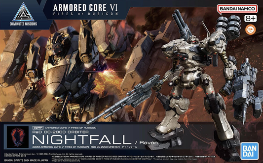 30MM Armored Core VI Fires of Rubicon 01 RaD CC-2000 Orbiter Nightfall/Raven