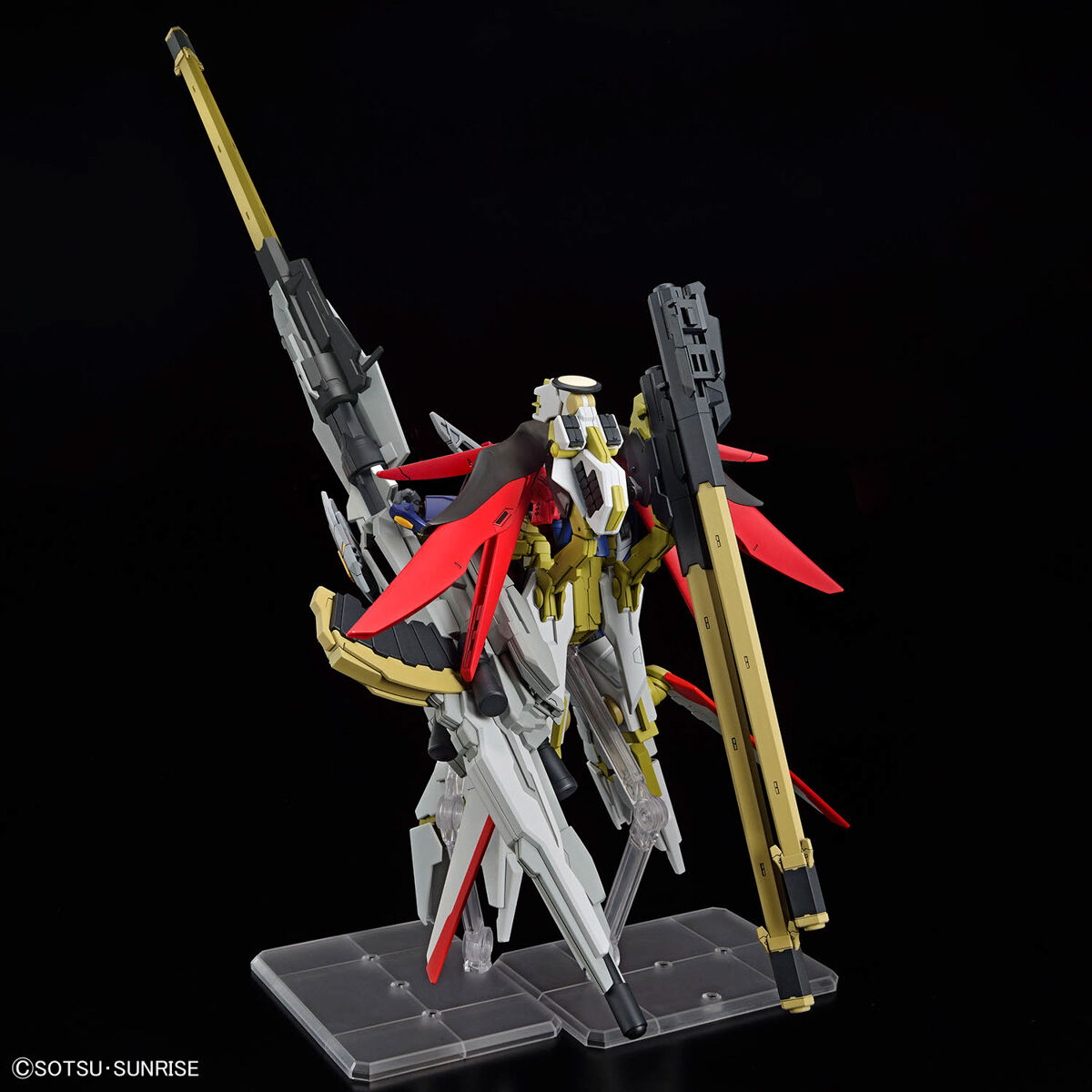 1/144 HGCE 258 Destiny Gundam Spec II & Zeus Sillouette