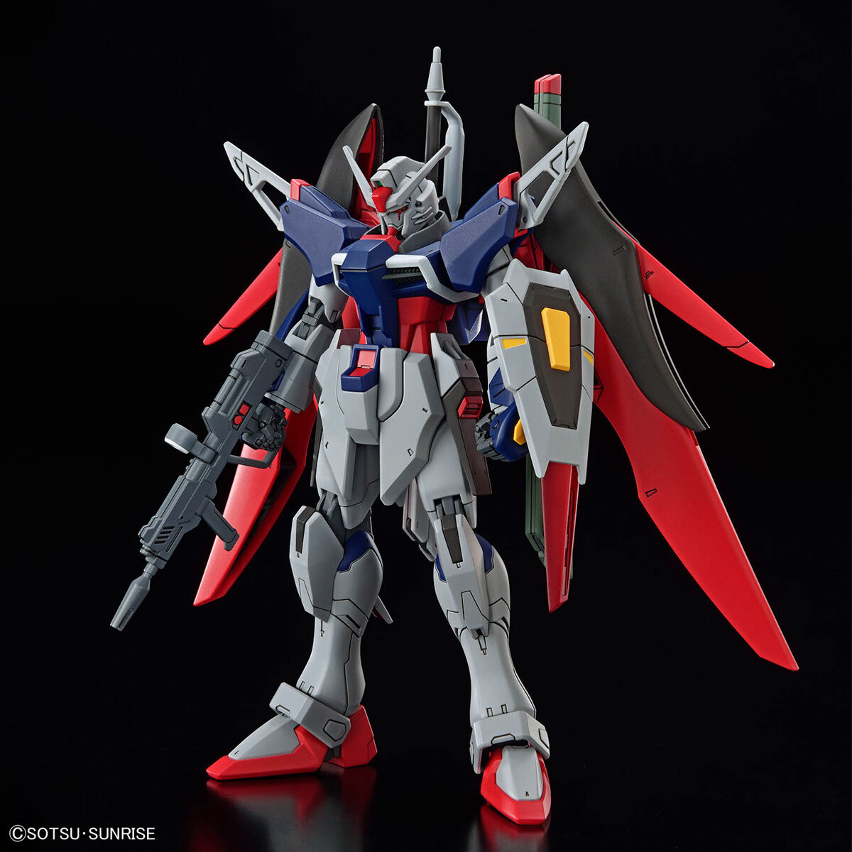 1/144 HGCE 258 Destiny Gundam Spec II & Zeus Sillouette
