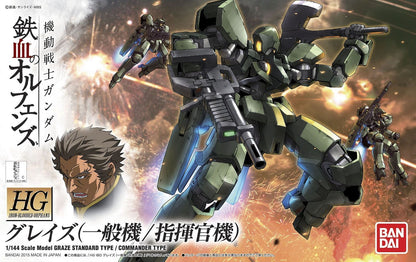 1/144 HGIBO 002 Gundam Graze Standard Type/ Commander Type