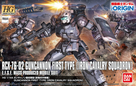 1/144 HGGTO 011 RCK-76-02 Guncannon First Type (Iron Cavalry Squadron)