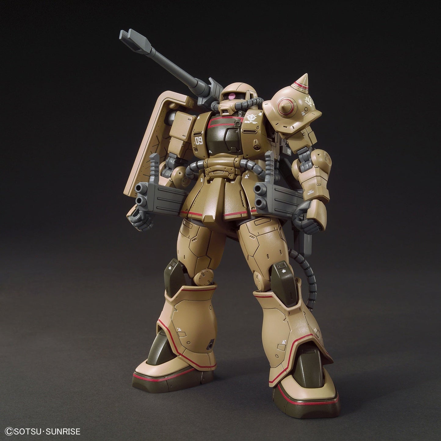 1/144 HGGTO 019 MS-06CK Zaku Half Cannon