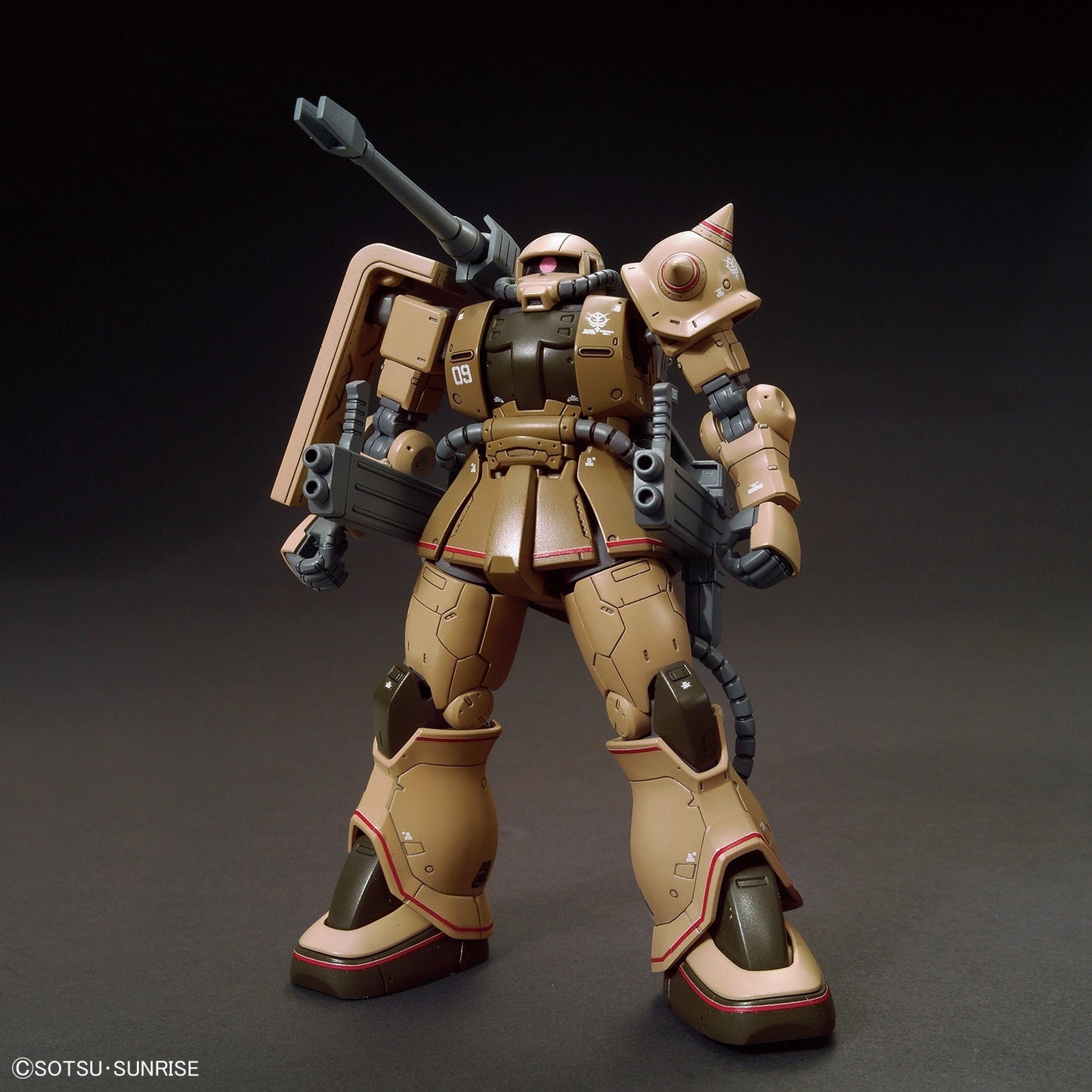 1/144 HGGTO 019 MS-06CK Zaku Half Cannon