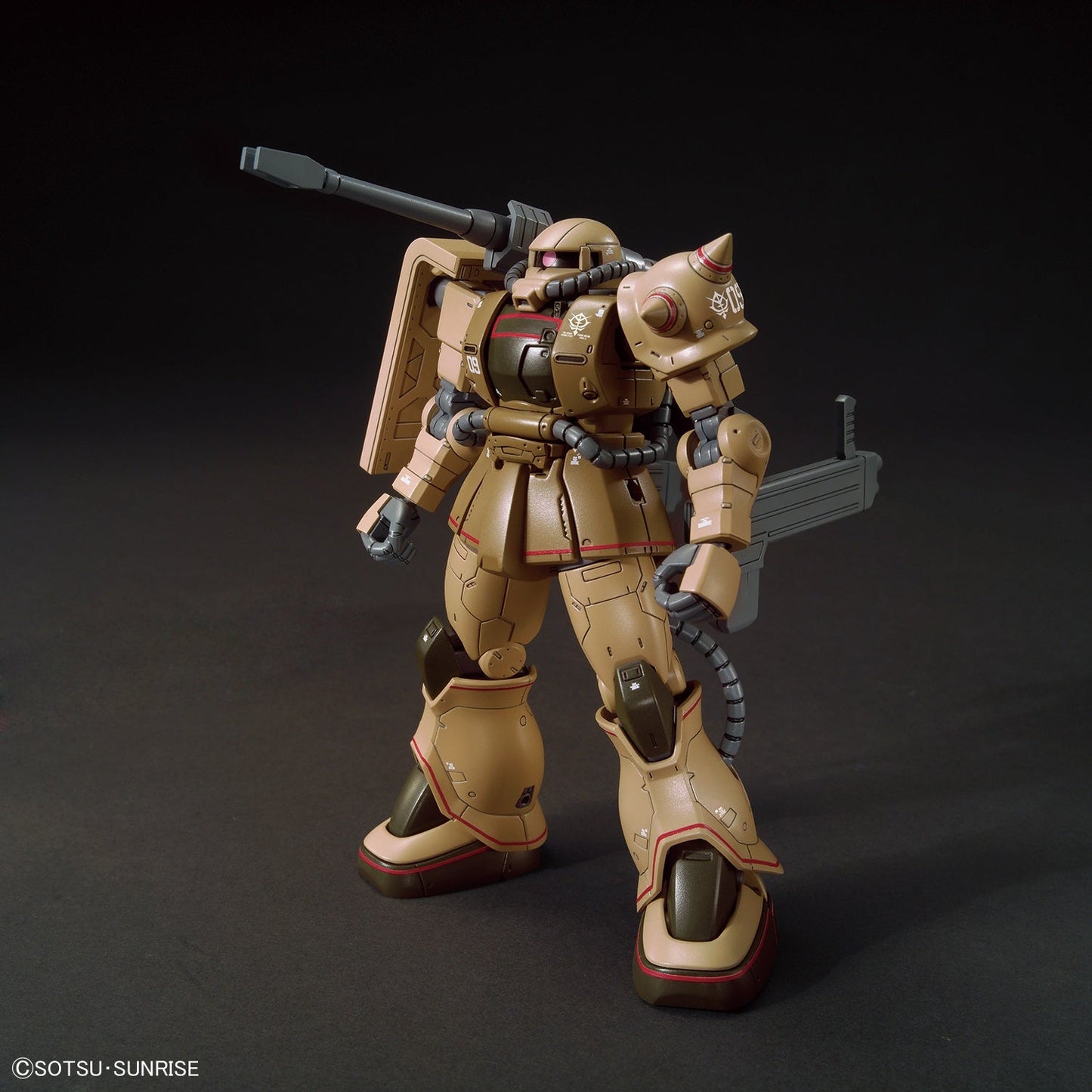 1/144 HGGTO 019 MS-06CK Zaku Half Cannon