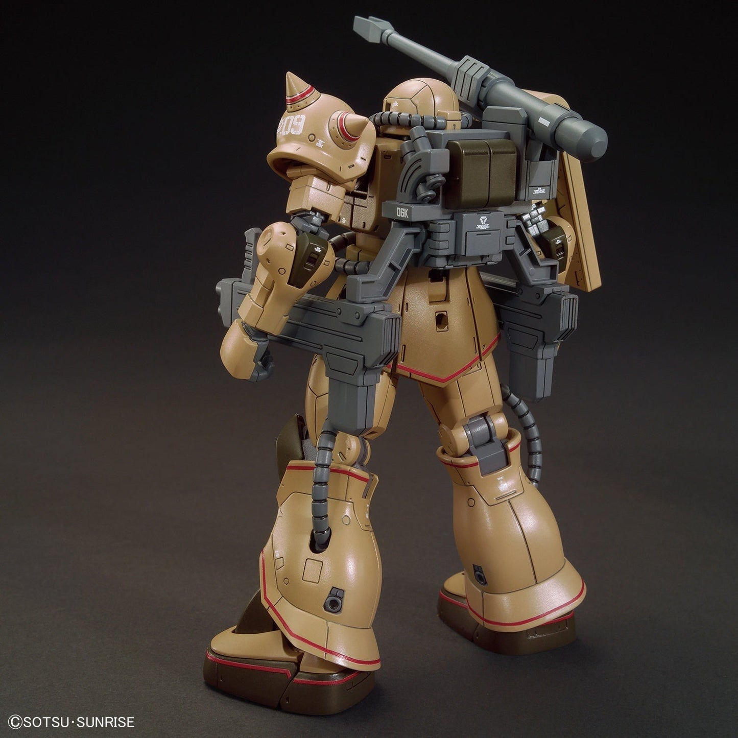 1/144 HGGTO 019 MS-06CK Zaku Half Cannon