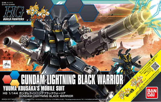 1/144 HGBF 061 Gundam Lightning Black Warrior