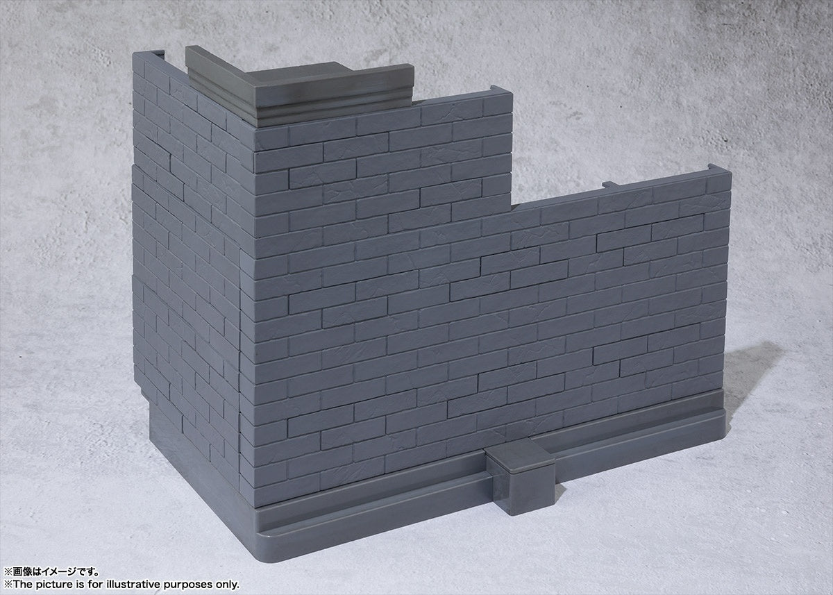 Bandai Tamashii Option Brick Wall (Gray Ver.)