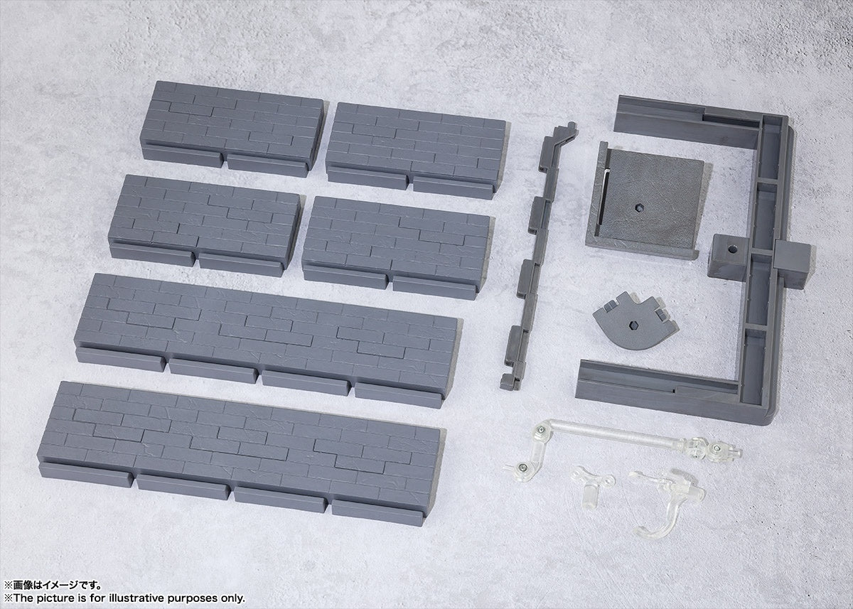 Bandai Tamashii Option Brick Wall (Gray Ver.)