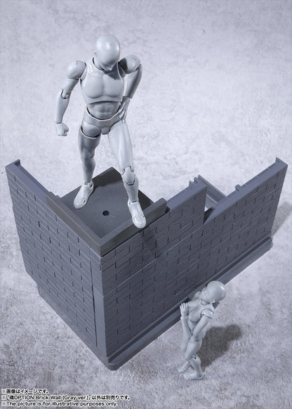 Bandai Tamashii Option Brick Wall (Gray Ver.)