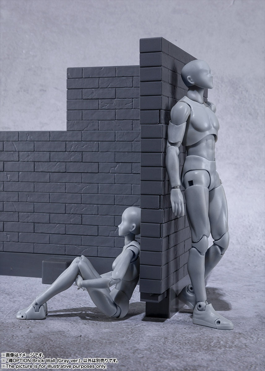 Bandai Tamashii Option Brick Wall (Gray Ver.)