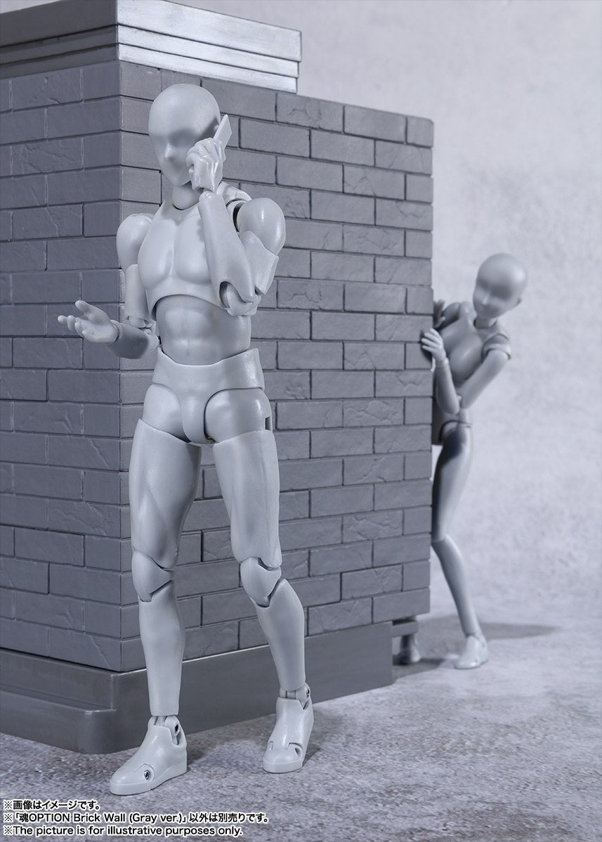Bandai Tamashii Option Brick Wall (Gray Ver.)