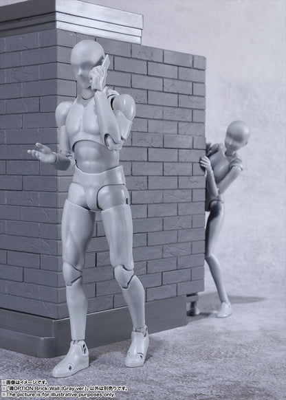 Bandai Tamashii Option Brick Wall (Gray Ver.)