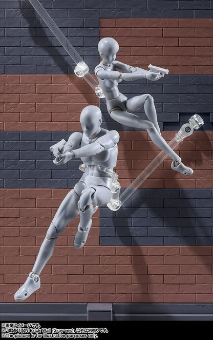 Bandai Tamashii Option Brick Wall (Gray Ver.)