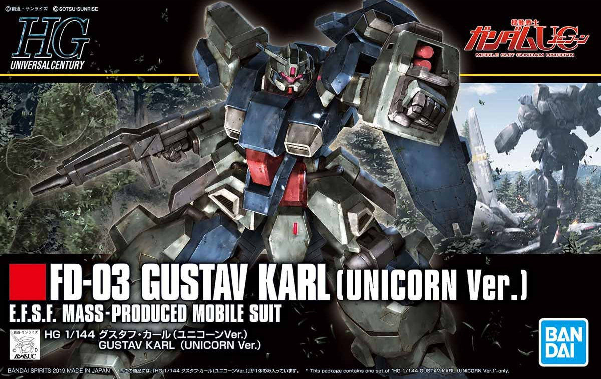 1/144 HGUC 221 FD-03 Gustav Karl (Unicorn Ver.)