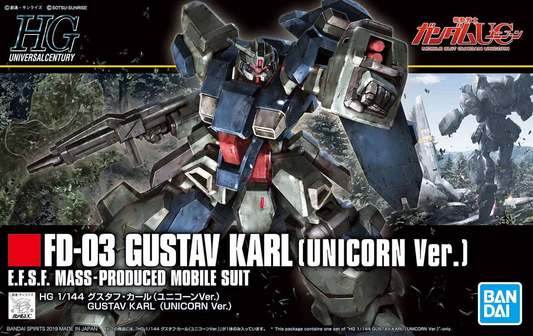 1/144 HGUC 221 FD-03 Gustav Karl (Unicorn Ver.)