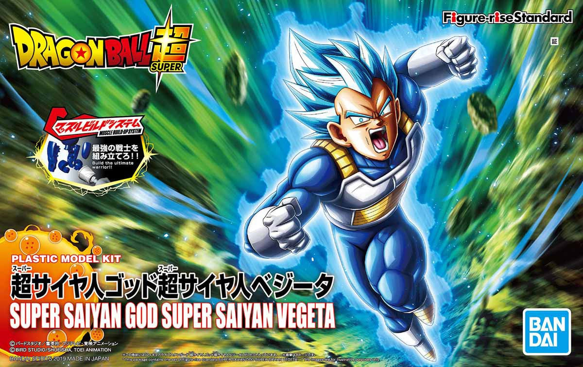 Bandai Figure Rise Standard Dragon Ball Super Super Saiyan God Super Saiyan Vegeta (Renewal Ver.)