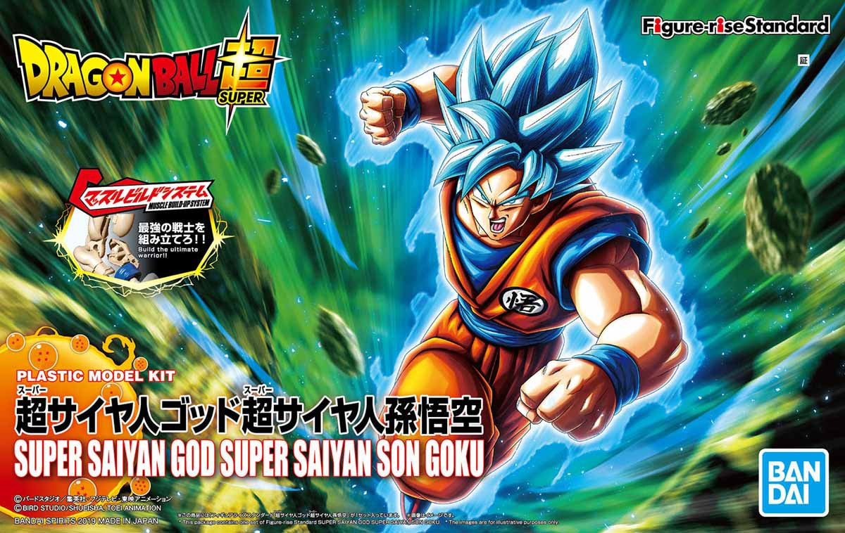Bandai Figure Rise Standard Dragon Ball Super Super Saiyan God Super Saiyan Son Goku (Renewal Ver.)