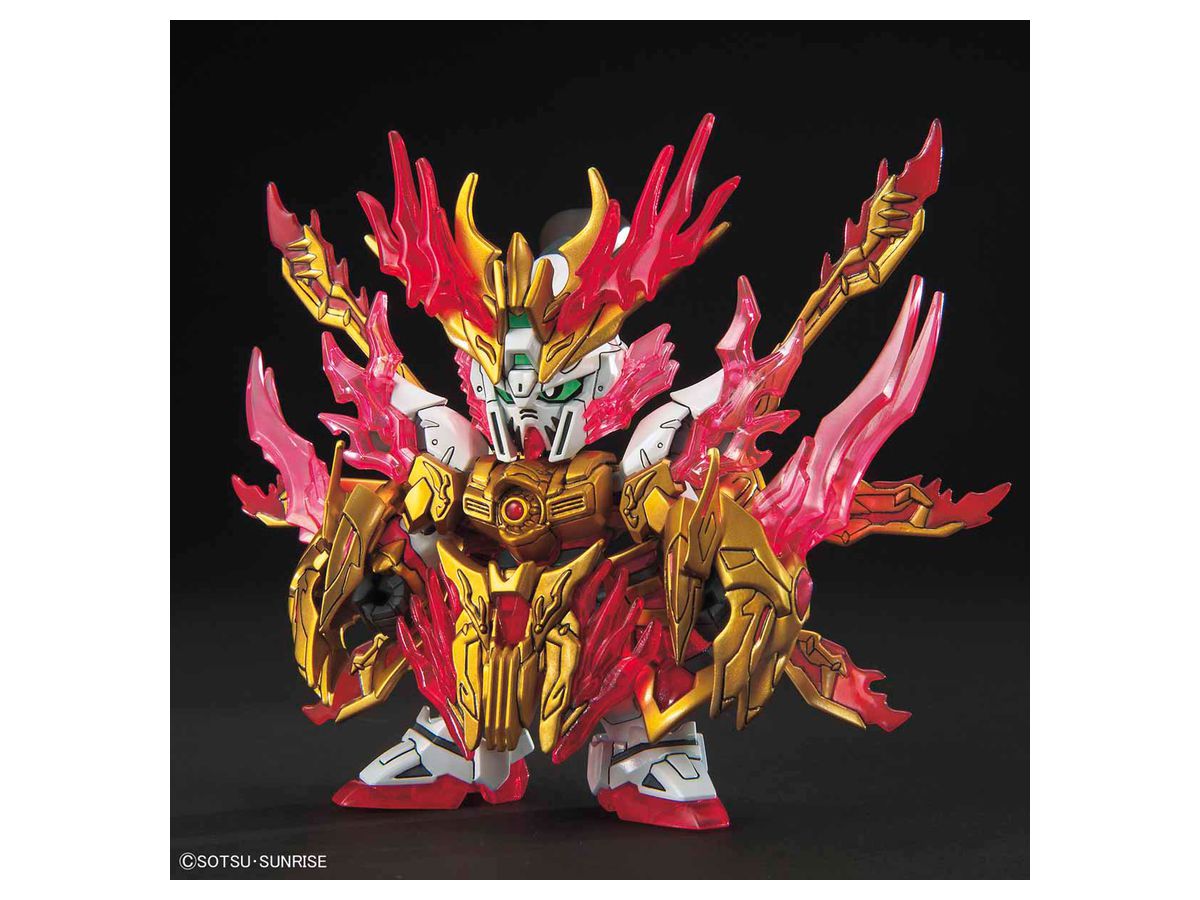 SD Sangoku Soketsuden 33 Flame Emperor Zhang Fei God Gundam
